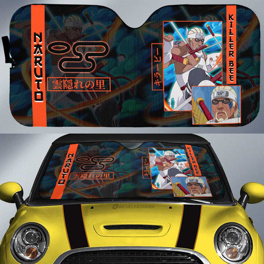 Killer Bee Car Sunshade Custom Anime Car Accessories - Gearcarcover - 1