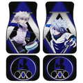 Killua Car Floor Mats Custom Hunter x Hunter Anime Car Interior Accessories - Gearcarcover - 1