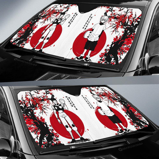 Killua Zoldyck And Hisoka Morow Car Sunshade Custom Japan Style Hunter x Hunter Anime Car Accessories - Gearcarcover - 2