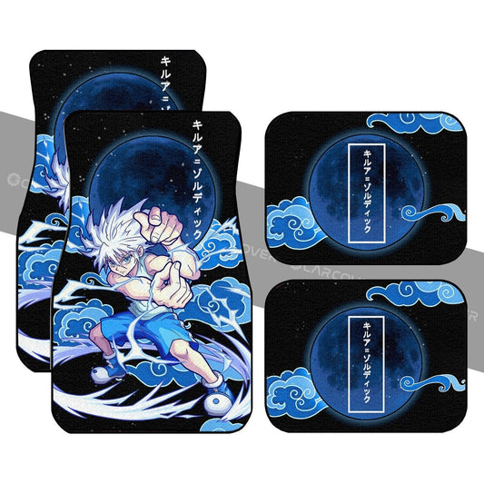 Killua Zoldyck Car Floor Mats Custom Anime Hunter x Hunter Car Accessories - Gearcarcover - 1
