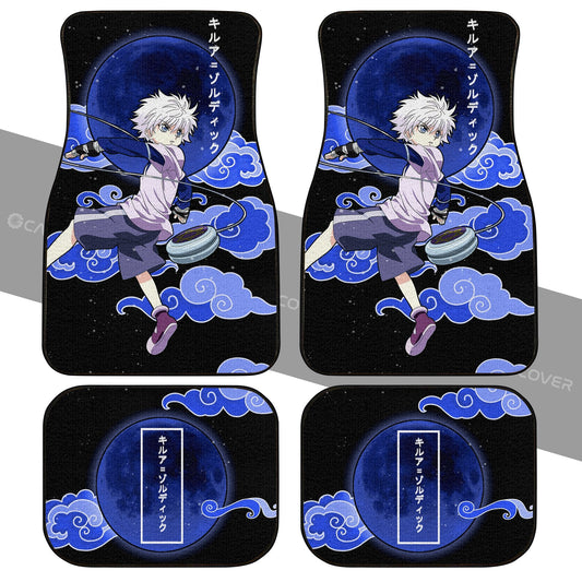 Killua Zoldyck Car Floor Mats Custom Hunter x Hunter Anime Car Interior Accessories - Gearcarcover - 2