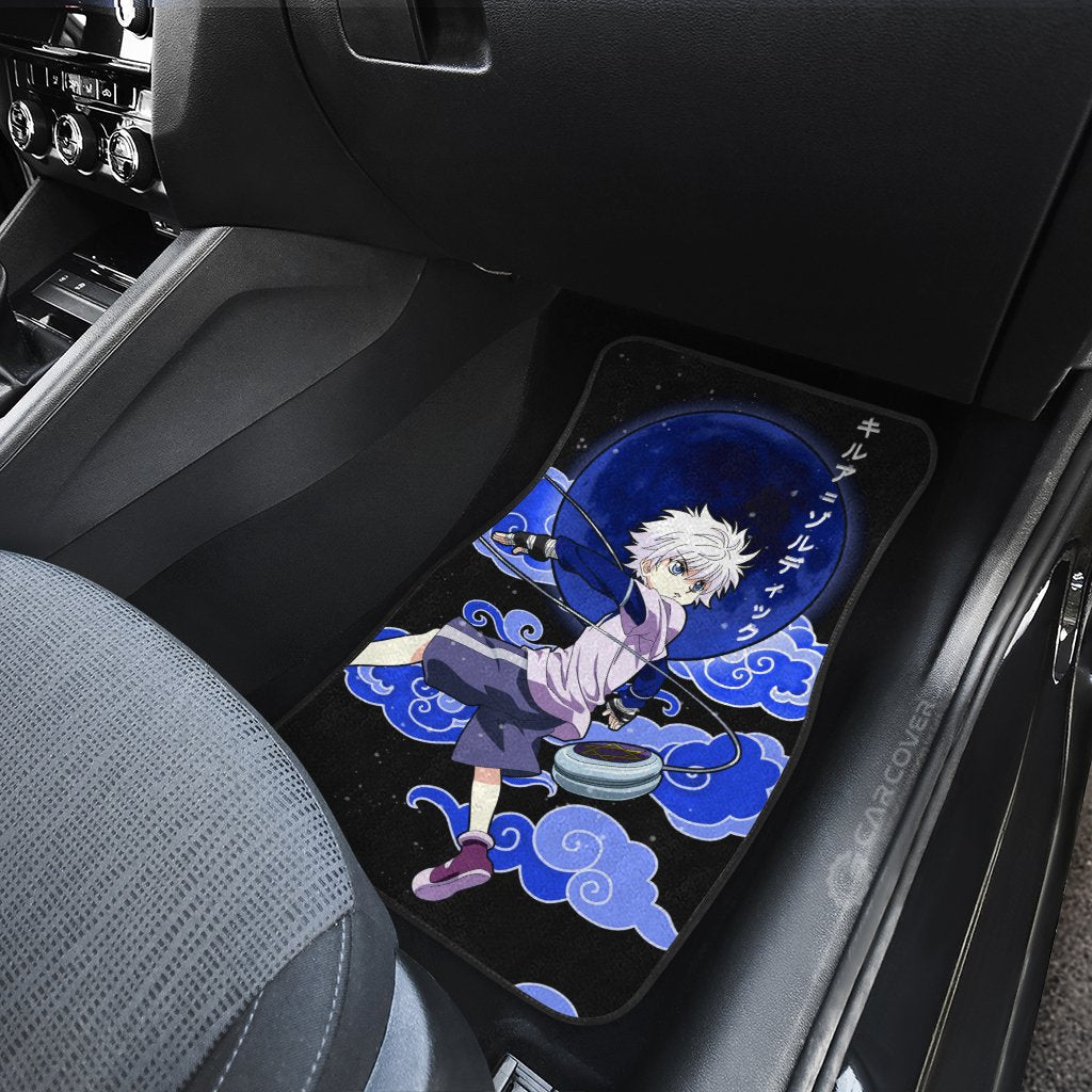 Killua Zoldyck Car Floor Mats Custom Hunter x Hunter Anime Car Interior Accessories - Gearcarcover - 4