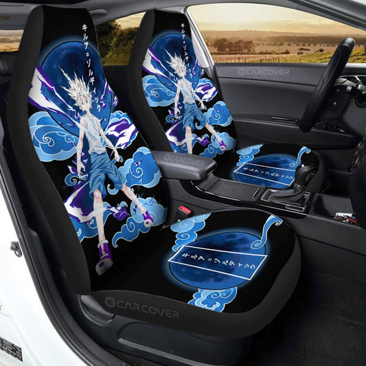 Killua Zoldyck Car Seat Covers Custom Hunter x Hunter Anime Car Interior Accessories - Gearcarcover - 1