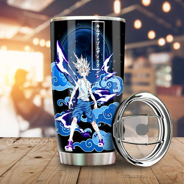 Killua Zoldyck Tumbler Cup Custom Anime Hunter x Hunter Car Interior Accessories - Gearcarcover - 1