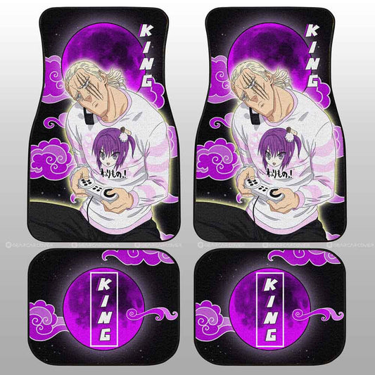 King Car Floor Mats Custom One Punch Man Anime Car Accessories - Gearcarcover - 2