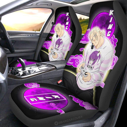 King Car Seat Covers Custom One Punch Man Anime Car Accessories - Gearcarcover - 2