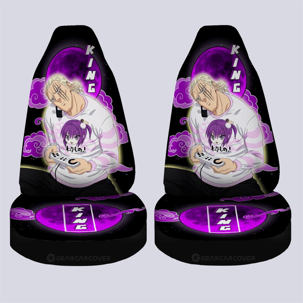 King Car Seat Covers Custom One Punch Man Anime Car Accessories - Gearcarcover - 4