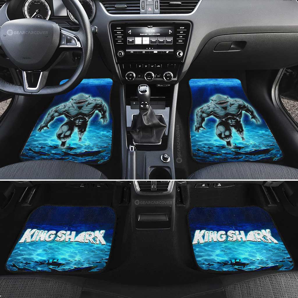 King Shark Car Floor Mats Custom Movies Car Accessories - Gearcarcover - 2