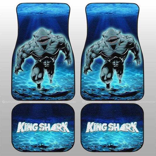 King Shark Car Floor Mats Custom Movies Car Accessories - Gearcarcover - 1