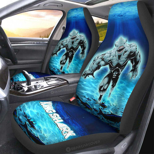 King Shark Car Seat Covers Custom Movies Car Accessories - Gearcarcover - 2