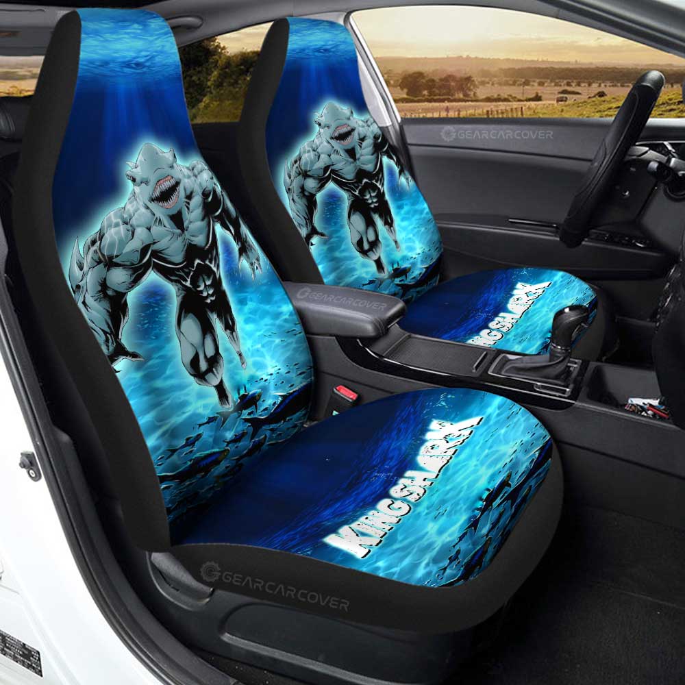 King Shark Car Seat Covers Custom Movies Car Accessories - Gearcarcover - 1