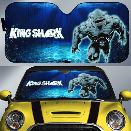 King Shark Car Sunshade Custom Movies Car Accessories - Gearcarcover - 1
