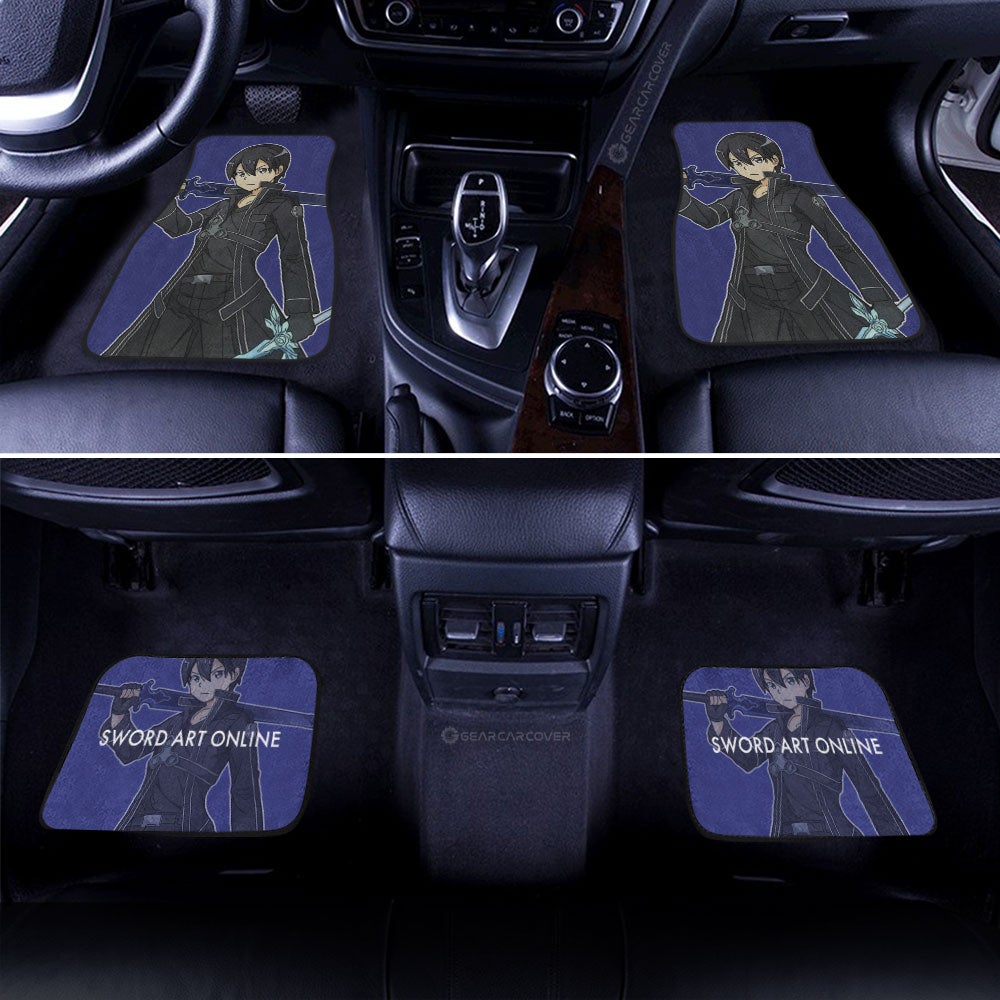 Kirigaya Kazuto Car Floor Mats Custom Sword Art Online Anime - Gearcarcover - 3