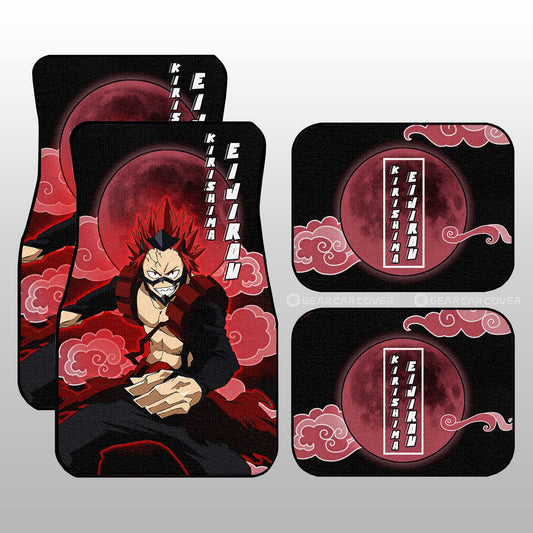 Kirishima Eijiro Car Floor Mats Custom Anime My Hero Academia Car Interior Accessories - Gearcarcover - 1