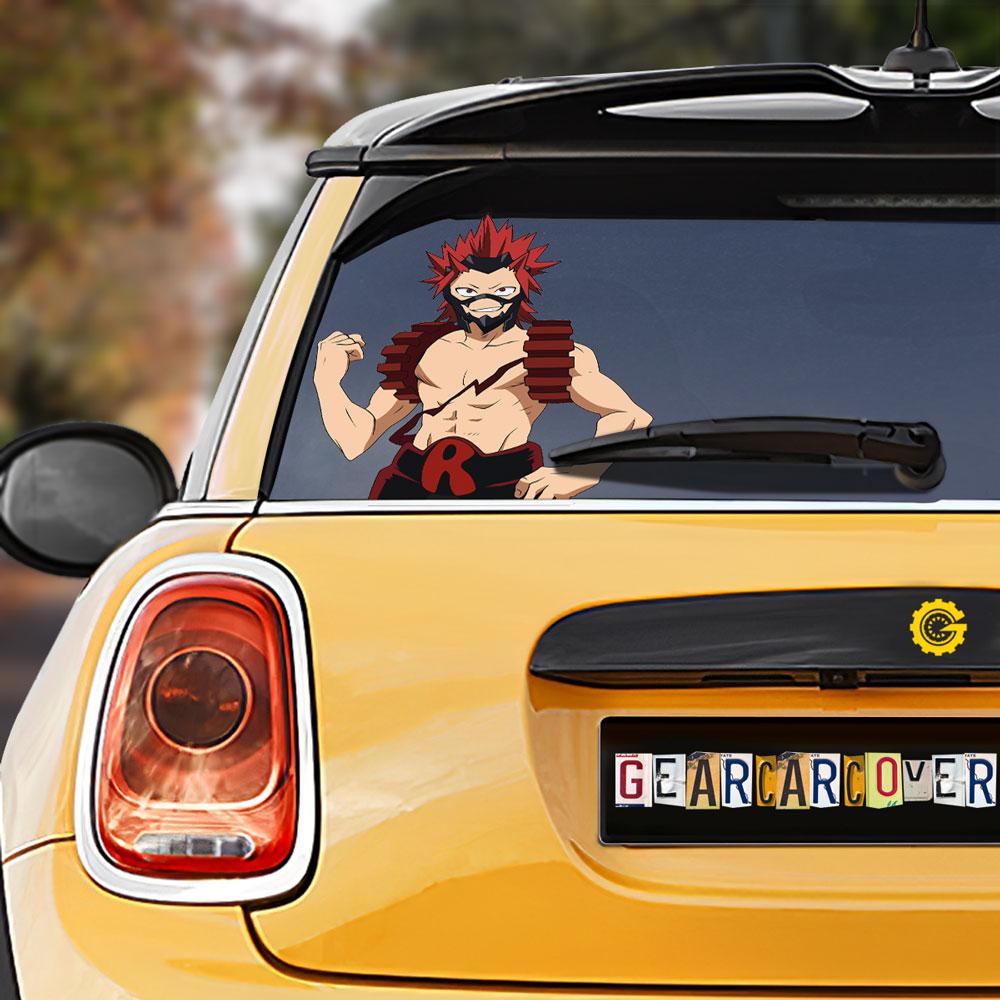 Kirishima Eijirou Car Sticker Custom My Hero Academia Anime Car Accessories - Gearcarcover - 1