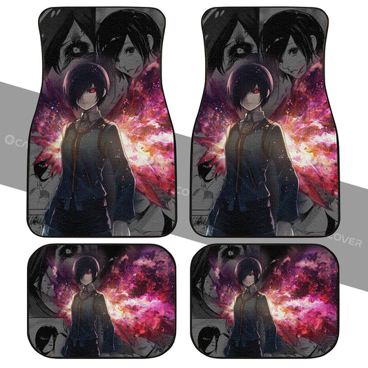 Kirishima Touka Car Floor Mats Custom Anime Tokyo Ghoul Car Interior Accessories - Gearcarcover - 2