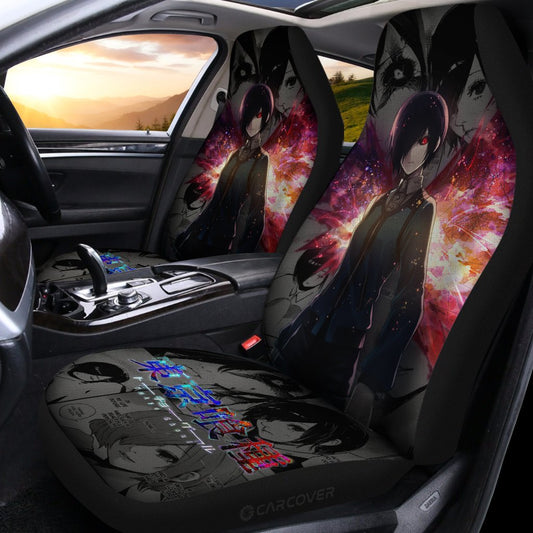Kirishima Touka Car Seat Covers Custom Anime Tokyo Ghoul Car Interior Accessories - Gearcarcover - 2