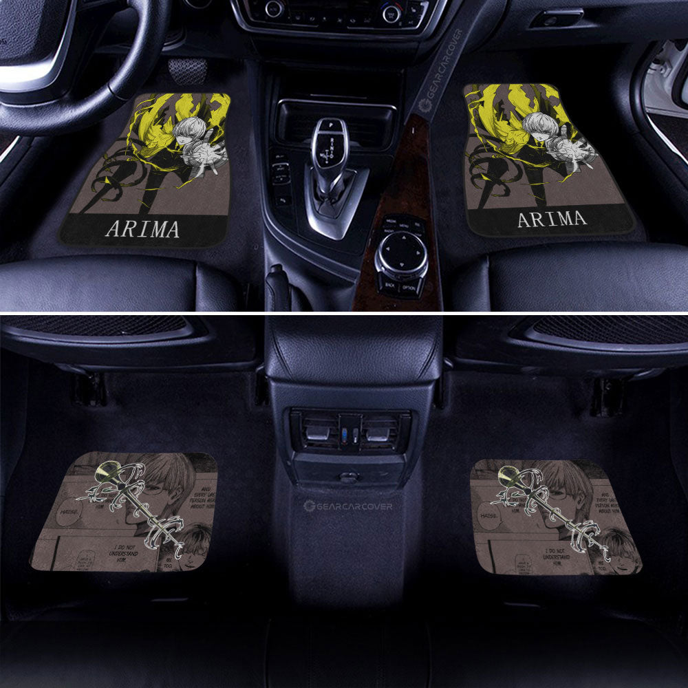 Kishou Arima Car Floor Mats Custom Tokyo Ghoul Anime Car Accessories - Gearcarcover - 3