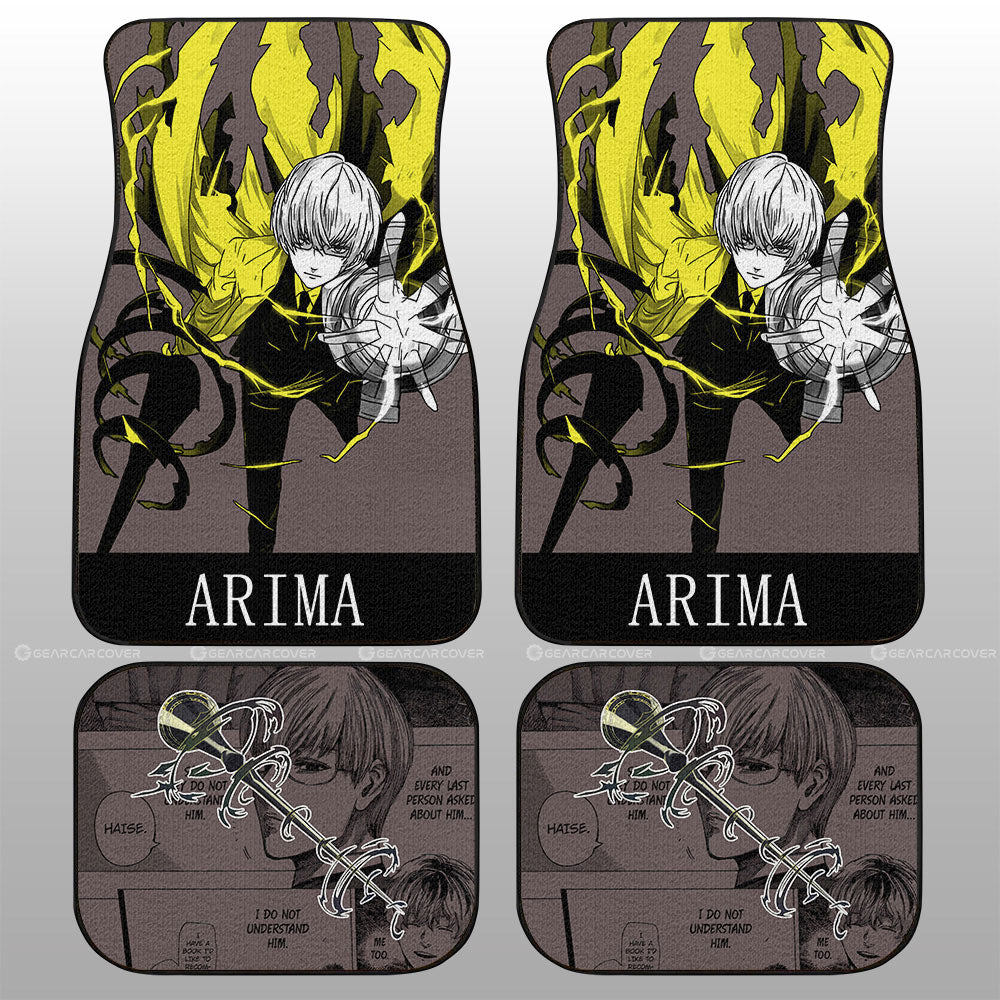 Kishou Arima Car Floor Mats Custom Tokyo Ghoul Anime Car Accessories - Gearcarcover - 4