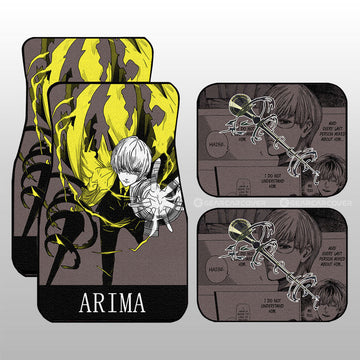 Kishou Arima Car Floor Mats Custom Tokyo Ghoul Anime Car Accessories - Gearcarcover - 1
