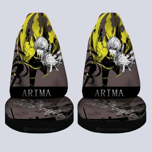 Kishou Arima Car Seat Covers Custom Tokyo Ghoul Anime Car Accessories - Gearcarcover - 1