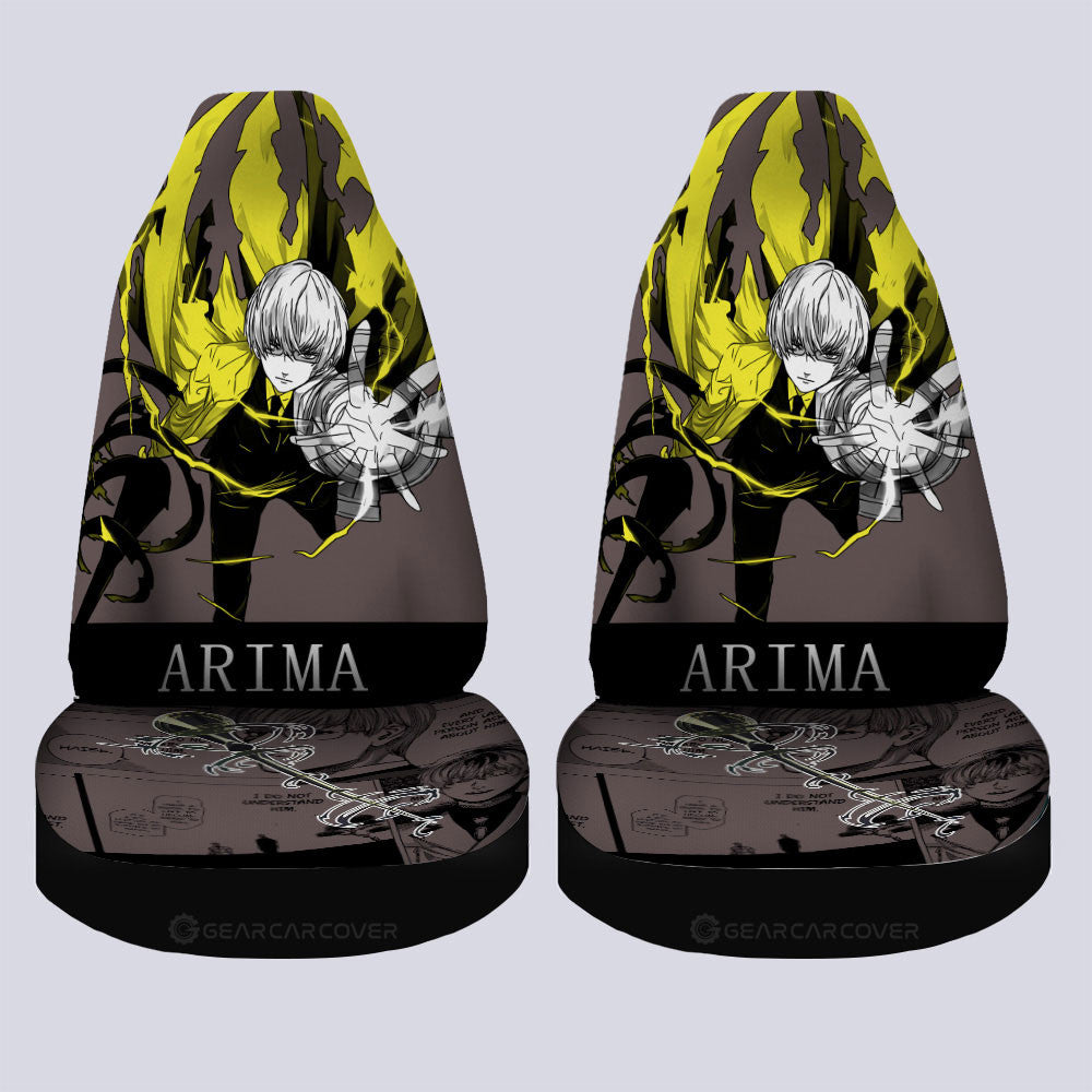 Kishou Arima Car Seat Covers Custom Tokyo Ghoul Anime Car Accessories - Gearcarcover - 1