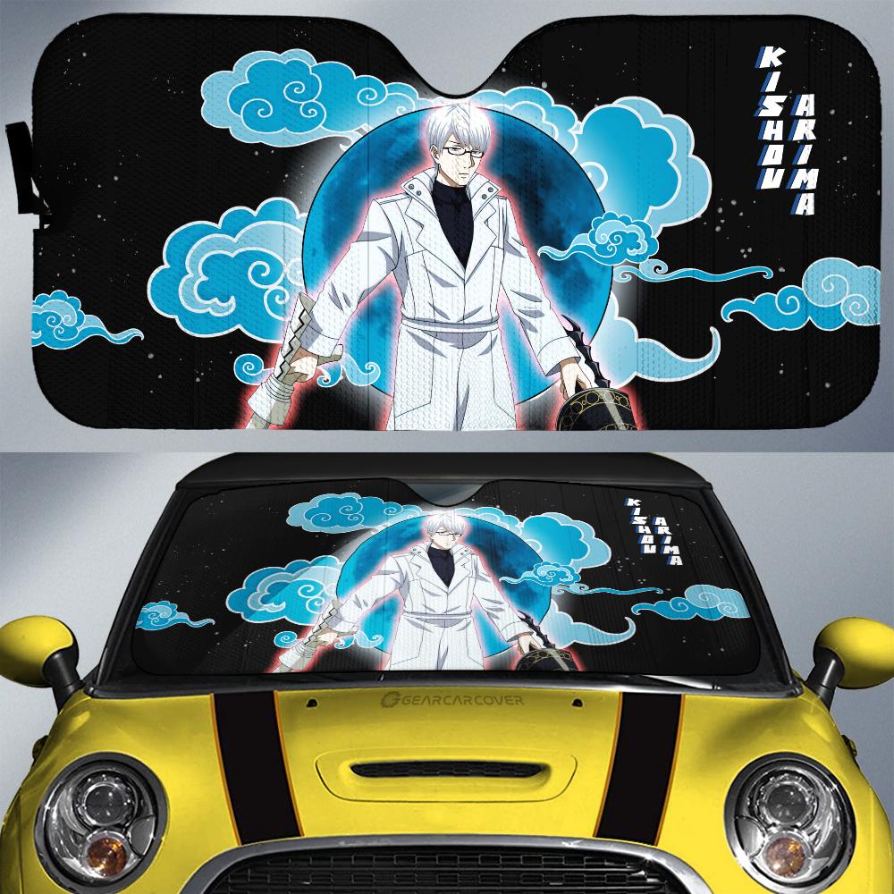 Kishou Arima Car Sunshade Custom Tokyo Ghoul Anime Car Accessoriess - Gearcarcover - 1