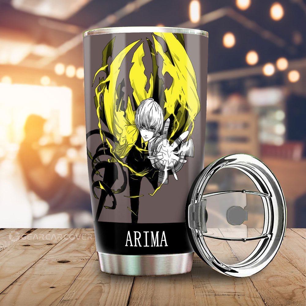 Kishou Arima Tumbler Cup Custom Tokyo Ghoul Anime Car Interior Accessories - Gearcarcover - 3