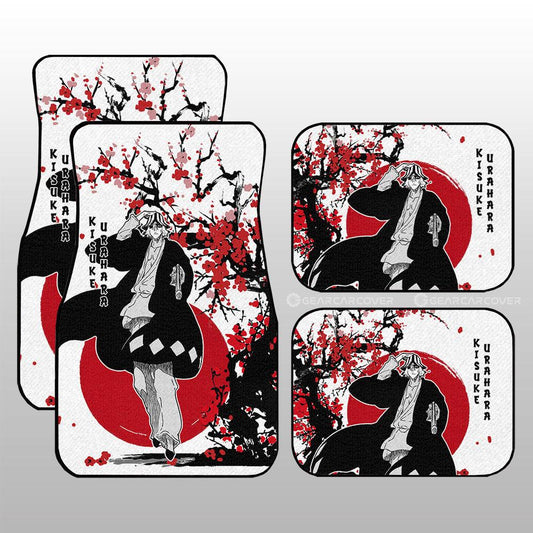 Kisuke Urahara Car Floor Mats Custom Japan Style Anime Bleach Car Interior Accessories - Gearcarcover - 1