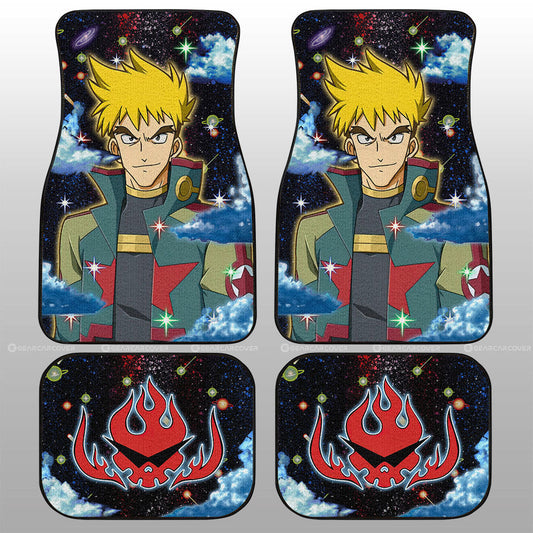 Kittan Bachika Car Floor Mats Custom Gurren Lagann Anime - Gearcarcover - 1