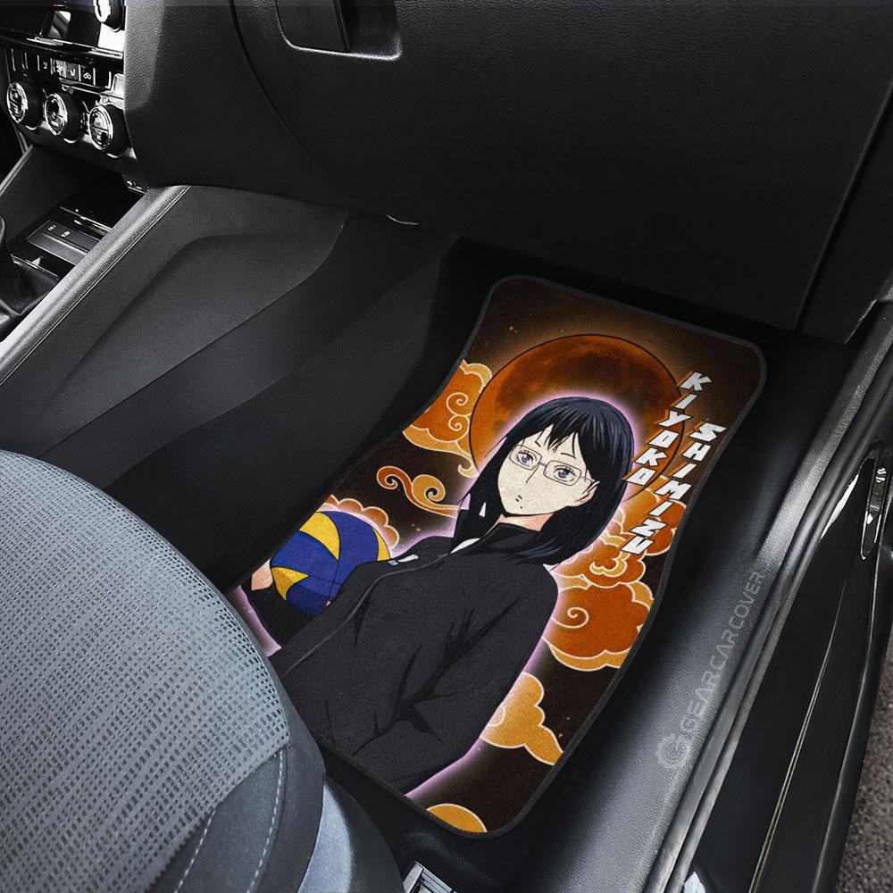 Kiyoko Shimizu Car Floor Mats Custom Haikyuu Anime Car Accessories - Gearcarcover - 4