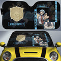 Klaus Lunettes Car Sunshade Custom Black Clover Anime - Gearcarcover - 1