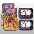 Klein Car Floor Mats Custom Sword Art Online Anime Manga Galaxy Style - Gearcarcover - 1