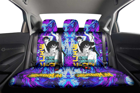 Kobeni Higashiyama Car Back Seat Cover Custom Chainsaw Man Anime - Gearcarcover - 2