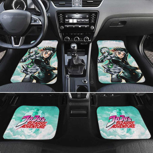 Koichi Hirose Car Floor Mats Custom Jojo's Bizarre Adventures Anime - Gearcarcover - 2