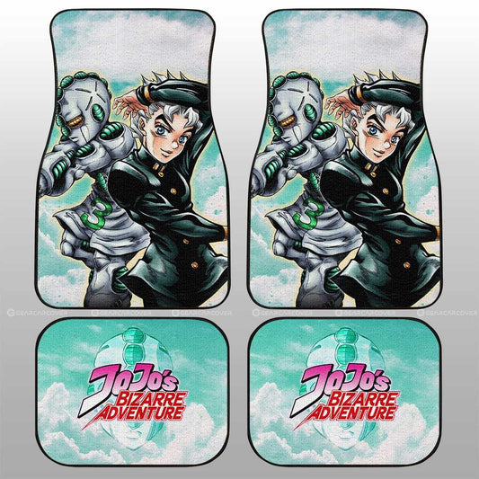 Koichi Hirose Car Floor Mats Custom Jojo's Bizarre Adventures Anime - Gearcarcover - 1
