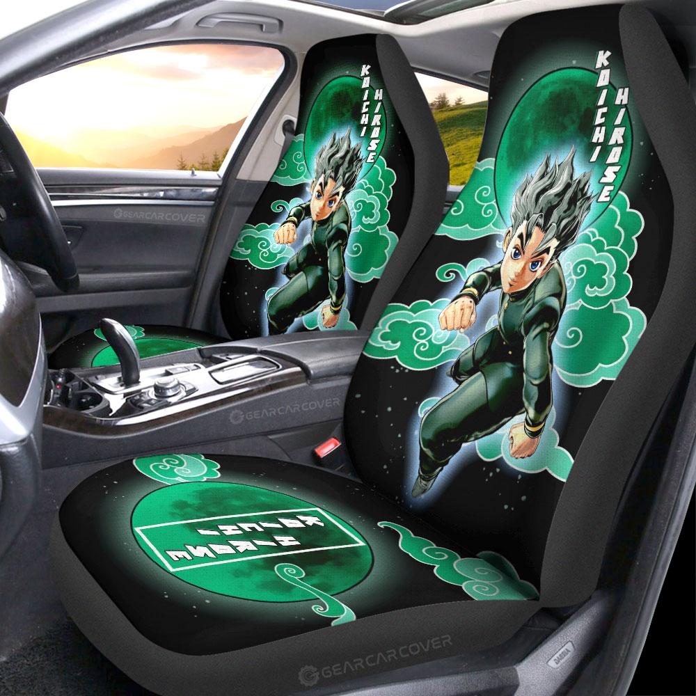 Koichi Hirose Car Seat Covers Custom JoJo's Bizarre Adventure Anime Car Accessories - Gearcarcover - 2