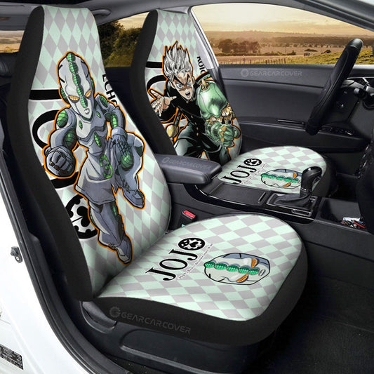 Koichi Hirose Car Seat Covers Custom JoJo's-Bizarre-Adventure Anime - Gearcarcover - 1