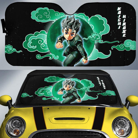 Koichi Hirose Car Sunshade Custom JoJo's Bizarre Adventure Anime Car Accessories - Gearcarcover - 1