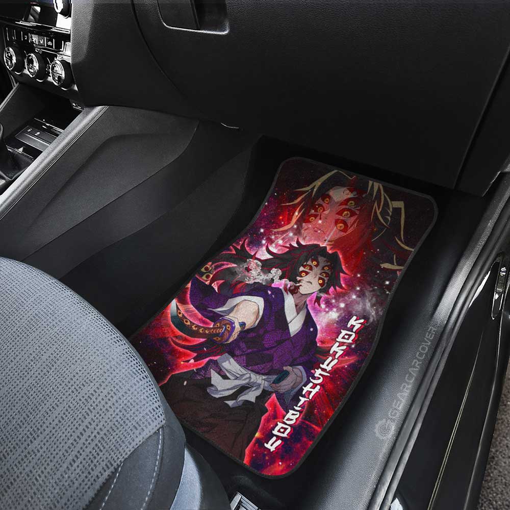 Kokushibou Car Floor Mats Custom Characters Demon Slayer Car Accessories - Gearcarcover - 3