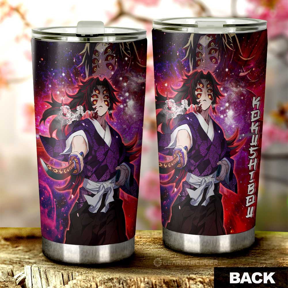 Kokushibou Tumbler Cup Custom Characters Demon Slayer Car Accessories - Gearcarcover - 2