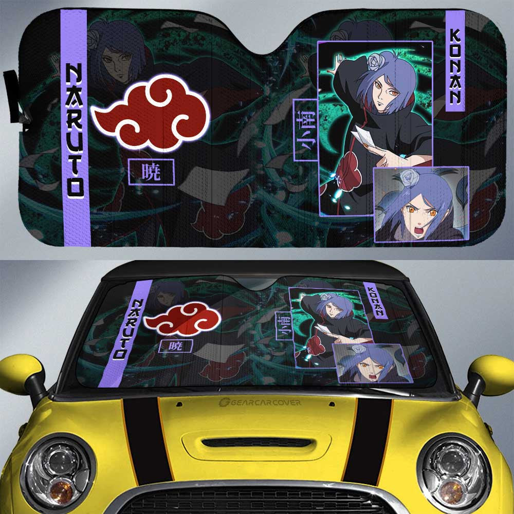 Konan Car Sunshade Custom Anime Car Accessories - Gearcarcover - 1