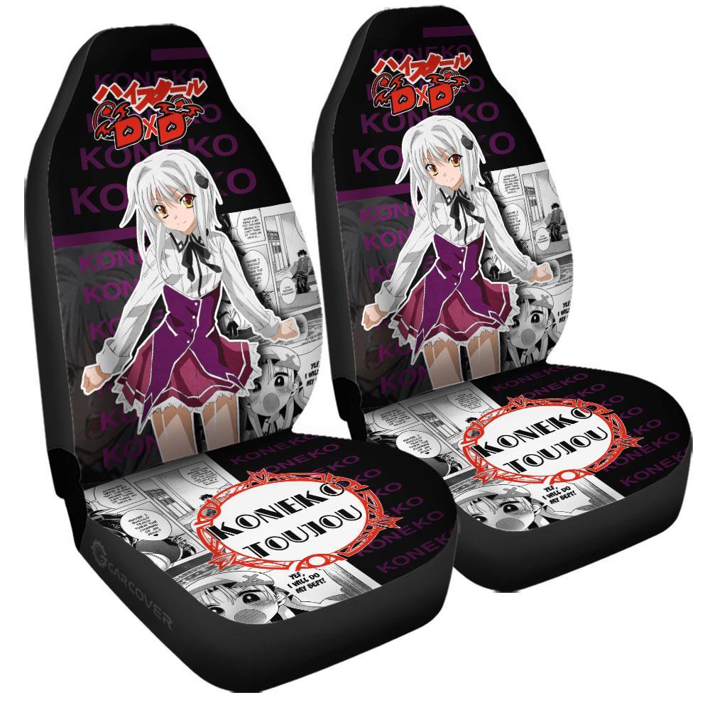 Koneko Toujou Car Seat Covers Custom Anime High School DxD Car Accesso