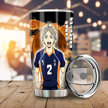 Koshi Sugawara Tumbler Cup Custom For Haikyuu Anime Fans - Gearcarcover - 1