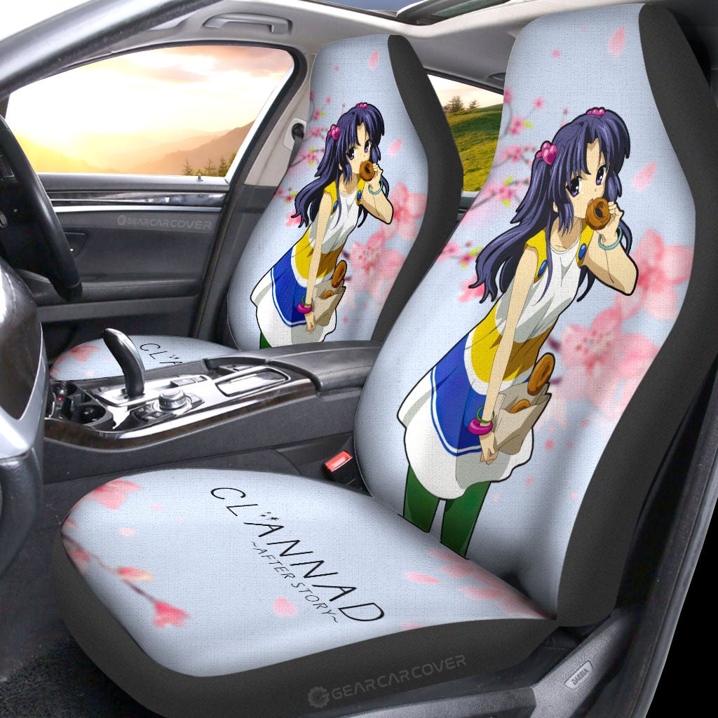 Kotomi Ichinose Car Seat Covers Custom Clannad Anime Car Accessories - Gearcarcover - 2