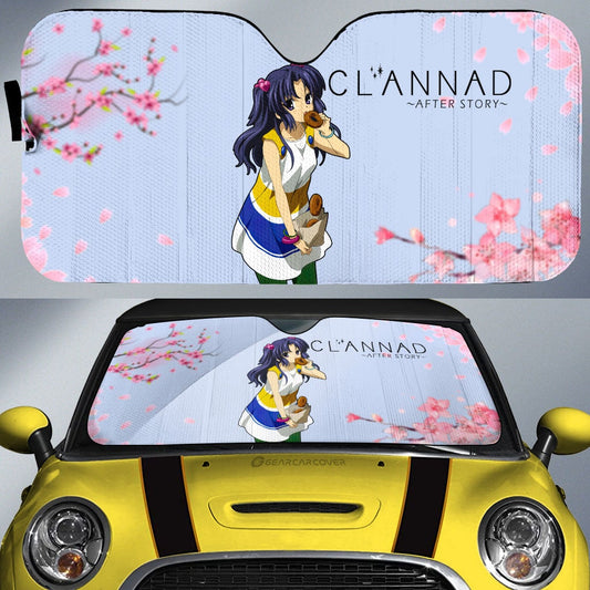 Kotomi Ichinose Car Sunshade Custom Clannad Anime Car Accessories - Gearcarcover - 1