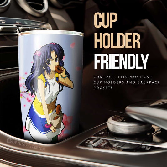 Kotomi Ichinose Tumbler Cup Custom Clannad Anime Car Accessories - Gearcarcover - 2
