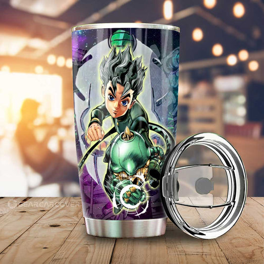 Kouichi Hirose Tumbler Cup Custom JJBA Anime Car Accessories Galaxy Style - Gearcarcover - 1