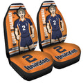 Koushi Sugawara Car Seat Covers Custom Haikyuu Anime Car Accessories - Gearcarcover - 1
