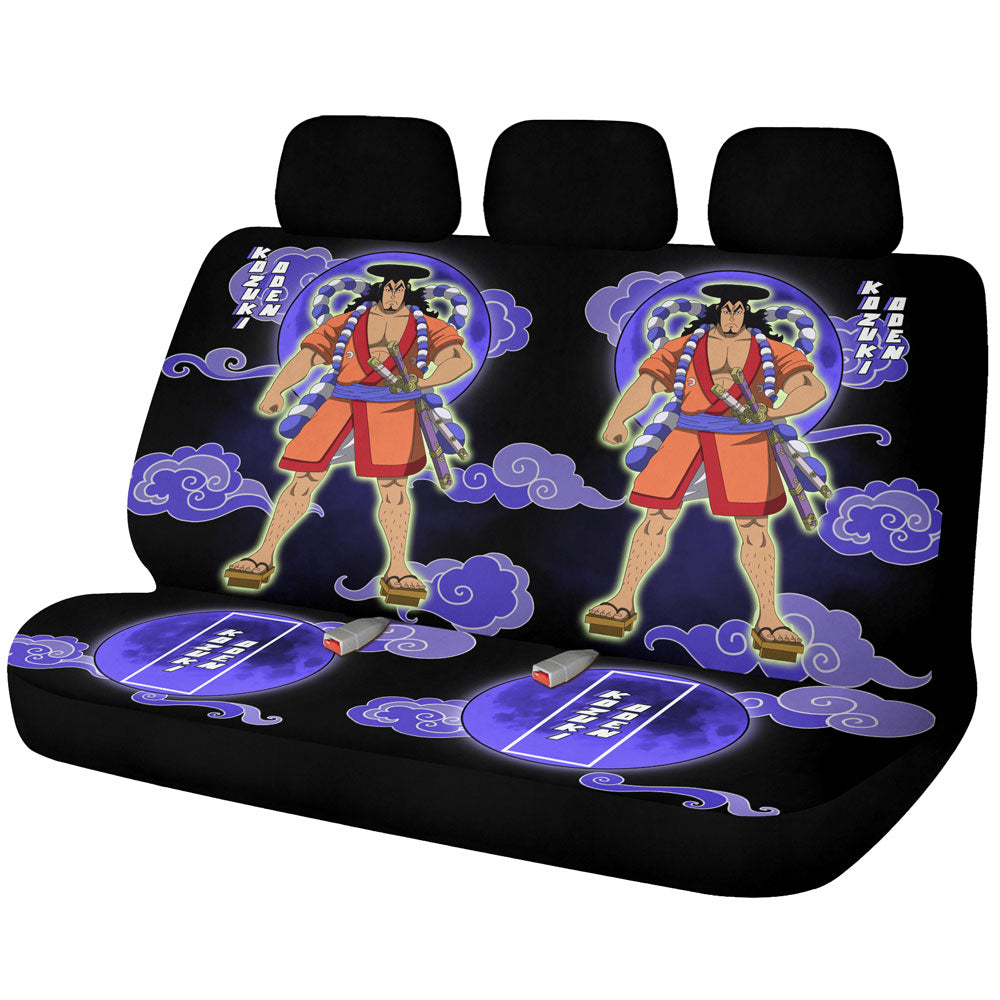 Kozuki Oden Car Back Seat Covers Custom One Piece Anime Car Accessories - Gearcarcover - 1